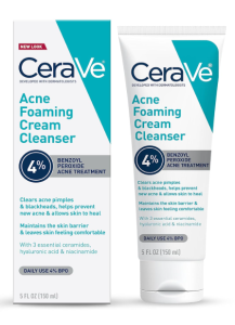 CeraVe Acne Foaming Cream Cleanser