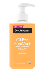 Neutrogena Oil-Free Acne Face Wash, Breakout Prone Skin Facial Cleanser