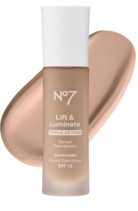 No7 Lift & Luminate Triple Action Serum Foundation