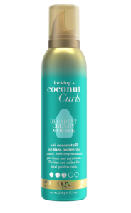 OGX Locking + Coconut Curls Decadent Creamy Mousse